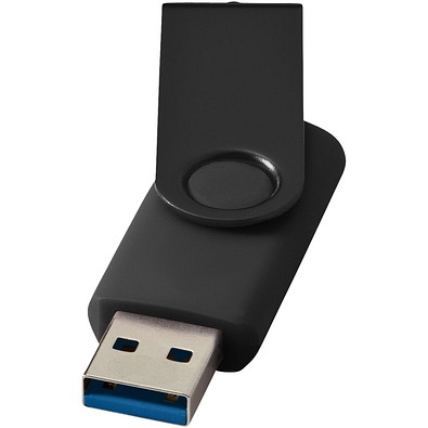 Rotate USB-Stick 3.0 aus Metall, schwarz, 128GB