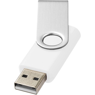 Rotate USB-Stick, weiss, 2GB