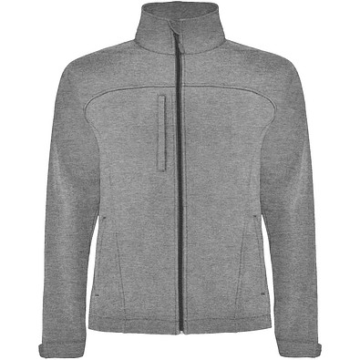 Rudolph Softshelljacke Unisex, heather schwarz, M