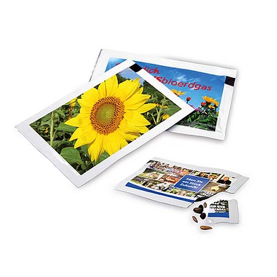 Samen-Briefchen, Sonnenblumen, 2-seit. Druck