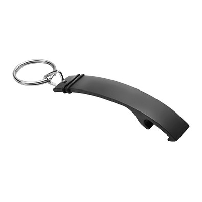 reflects® Schlüsselanhänger mit Flaschenöffner Cathargo, schwarz