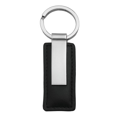 METMAXX® Schlüselanhänger Pure, silber/schwarz