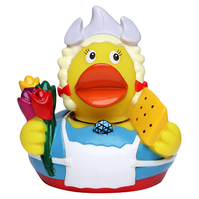 Schnabels® Bade-Ente CityDuck® Amsterdam, bunt