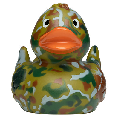 Schnabels® Bade-Ente Tarnfleck, bunt