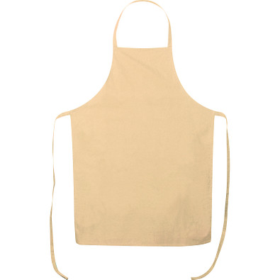 Schürze aus Baumwolle, beige