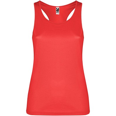 Schura Sport Top für Damen, rot, L
