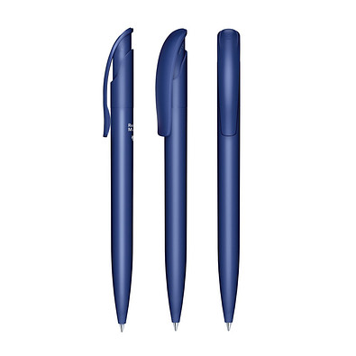 senator® Druckkugelschreiber Challenger Matt Recycled, blaue Mine, blau 2757