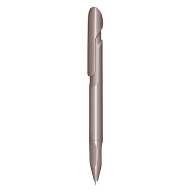 senator® Druckkugelschreiber Evoxx Polished Recycled, blaue Mine, warm gray