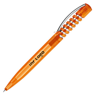 senator® Kugelschreiber New Spring, blaue Mine, transparent-orange 151