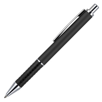 senator® Metall-Kugelschreiber Star Tec, blaue Mine, schwarz