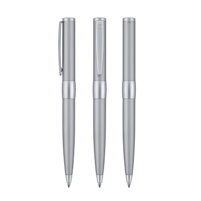 senator® Drehkugelschreiber Image Chrome, blaue Mine, Metall