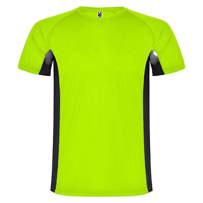 Shanghai Sport T-Shirt für Herren, Fluor Green / schwarz, M