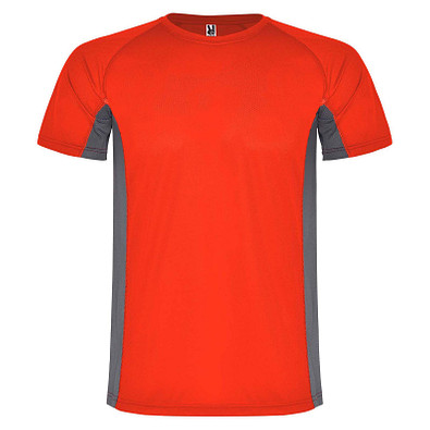 Shanghai Sport T-Shirt für Kinder, rot / Dark Lead, 8