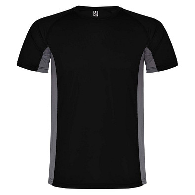 Shanghai Sport T-Shirt für Kinder, schwarz / Dark Lead, 4