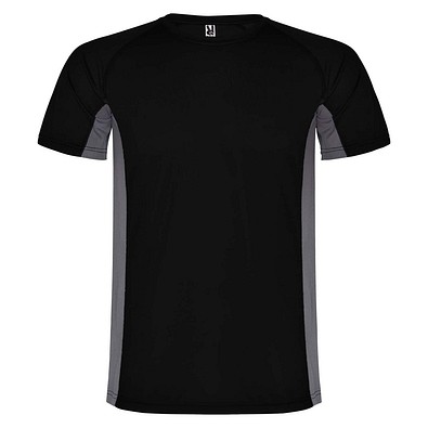 Shanghai Sport T-Shirt für Kinder, schwarz / Dark Lead, 8
