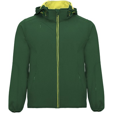 Siberia Softshelljacke Unisex, dunkelgrün, L
