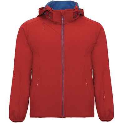 Siberia Softshelljacke Unisex, rot, 3XL
