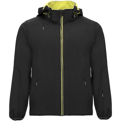 Siberia Softshelljacke Unisex, schwarz, XS