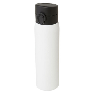 Sika 450 ml RCS-zertifizierte Isolierflasche aus recyceltem Edelstahl, weiss