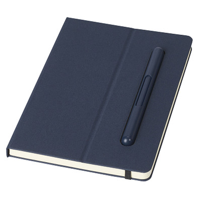 Skribo Kugelschreiber und Notizbuch im Set, navy