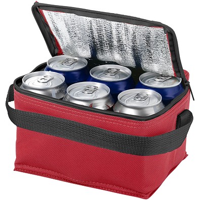 Spectrum Kühltasche für 6 Dosen, rot