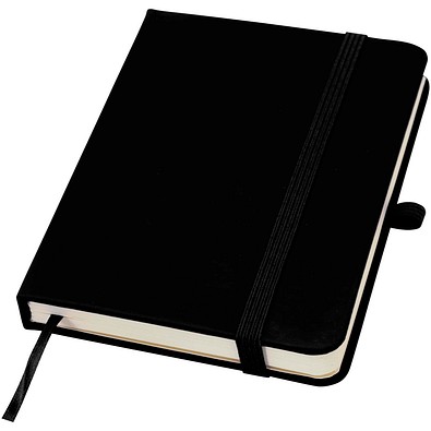 Spectrum Plus A6 Hardcover Notizbuch, schwarz