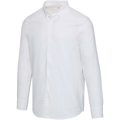 Sphene 165 g/m² Oxford Hemd, weiss, S