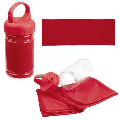 Sporthandtuch Sporty,rot