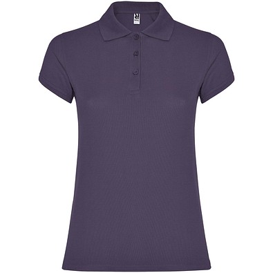 Star Poloshirt für Damen, fliederfarben, M