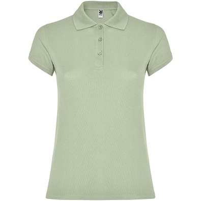 Star Poloshirt für Damen, Mist Green, S