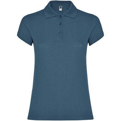Star Poloshirt für Damen, Storm blue, L