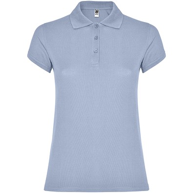 Star Poloshirt für Damen, Zen Blue, 2XL