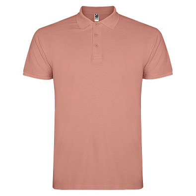Star Poloshirt für Herren, Clay Orange, L