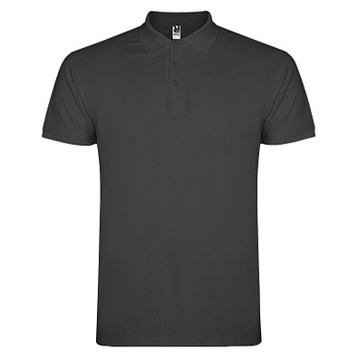 Star Poloshirt für Herren, Dark Lead, 3XL