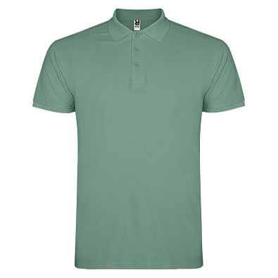 Star Poloshirt für Herren, Dark Mint, 3XL