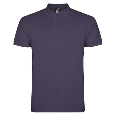 Star Poloshirt für Herren, fliederfarben, L