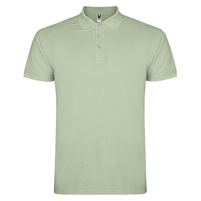Star Poloshirt für Herren, Mist Green, 3XL