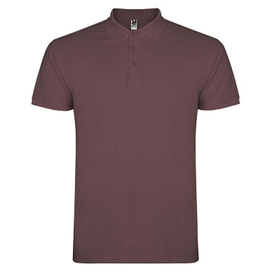 Star Poloshirt für Herren, Pale Red, L