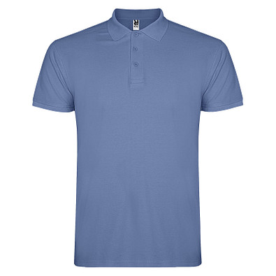 Star Poloshirt für Herren, Riviera Blue, 2XL