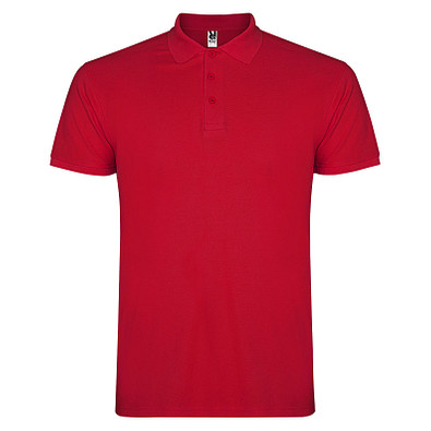 Star Poloshirt für Herren, rot, XL