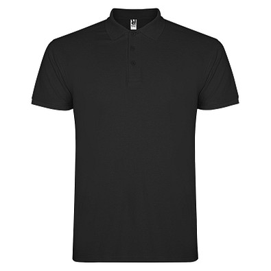 Star Poloshirt für Herren, schwarz, 3XL