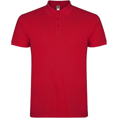 Star Poloshirt für Kinder, rot, 11/12