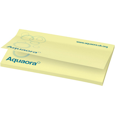 Sticky-Mate® Haftnotizen 127 x 75, 100 Blatt, hellgelb