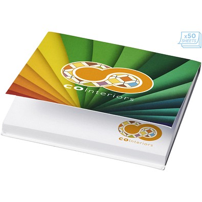 Sticky-Mate® Haftnotizen 75 x 75mm, weiss, 50 pages