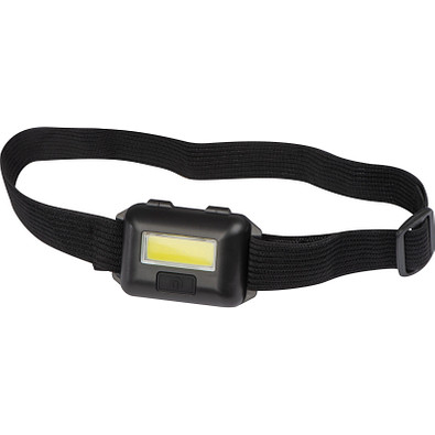 Stirnlampe, schwarz
