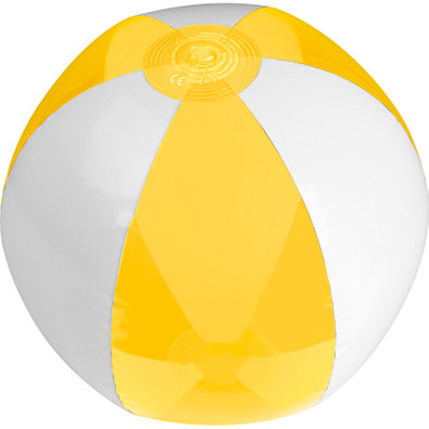 Strandball bicolour, phthalatfrei, gelb