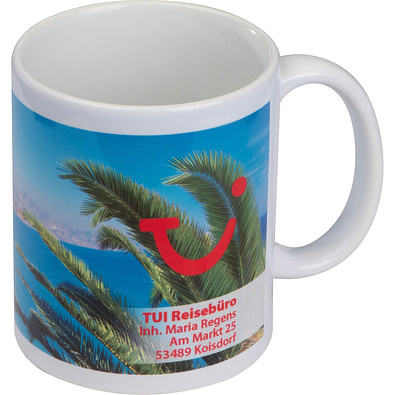 Sublimationstasse, 300 ml, weiß