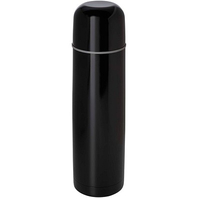Sullivan 750 ml RCS-zertifizierte Vakuum Isolierflasche aus recyceltem Edelstahl, schwarz
