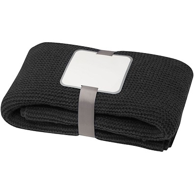 Suzy GRS Strickdecke, 150 x 120 cm, schwarz