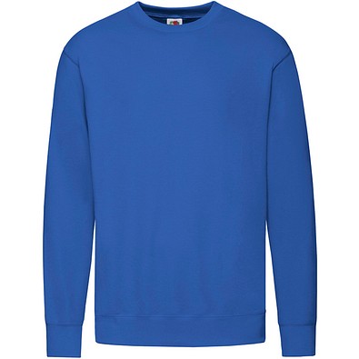 Sweatshirt Lightweight Set-In S Unisex, L, BLAU